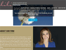 Tablet Screenshot of divorcematters.com